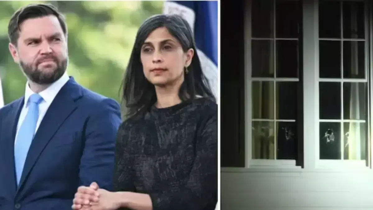 America News: ਅਮਰੀਕਾ ਦੇ ਉਪਰਾਸ਼ਟਰਪਤੀ ਜੇਡੀ ਵੈਂਸ ਦੇ ਘਰ ਹੋਇਆ ਹਮਲਾ, ਟੁੱਟੀਆਂ ਖਿੜਕੀਆਂ