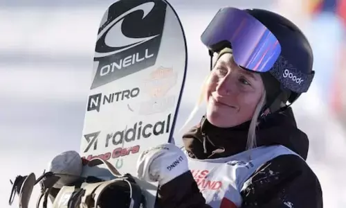 Canadas Laurie Blouin ਨੇ ਵਰਲਡ ਕੱਪ ਸਲੋਪਸਟਾਈਲ ਵਿੱਚ ਸੋਨ ਤਮਗਾ ਜਿੱਤ ਕੇ ਕਰਵਾਈ ਬੱਲੇ ਬੱਲੇ