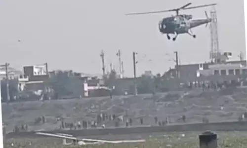 ਪ੍ਰਯਾਗਰਾਜ ਚ An Air Force ਦਾ ਸਿਖਲਾਈ ਜਹਾਜ਼ ਤਲਾਅ ਚ ਡਿੱਗਿਆ