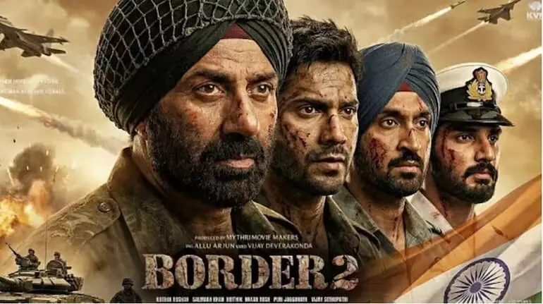 Border 2: ਸੰਨੀ ਦਿਓਲ ਦਾ ਚੱਲ ਗਿਆ ਜਾਦੂ, ਬਾਰਡਰ 2 ਨੇ ਪਹਿਲੇ ਦਿਨ ਕੀਤੀ 25 ਕਰੋੜ ਦੀ ਕਮਾਈ Border 2: ਸੰਨੀ ਦਿਓਲ ਦਾ ਚੱਲ ਗਿਆ ਜਾਦੂ, ਬਾਰਡਰ 2 ਨੇ ਪਹਿਲੇ ਦਿਨ ਕੀਤੀ 25 ਕਰੋੜ ਦੀ ਕਮਾਈ