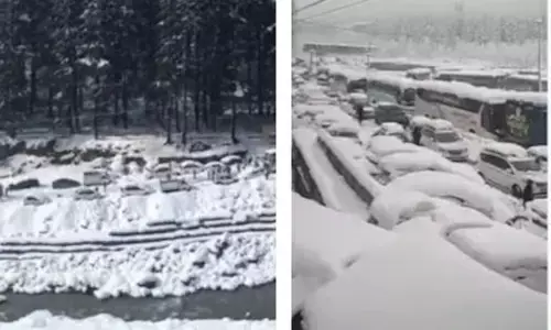 Manali ਵਿੱਚ ਸੈਲਾਨੀਆਂ ਦਾ ਹੜ੍ਹ: 8 ਕਿਲੋਮੀਟਰ ਲੰਬਾ ਜਾਮ