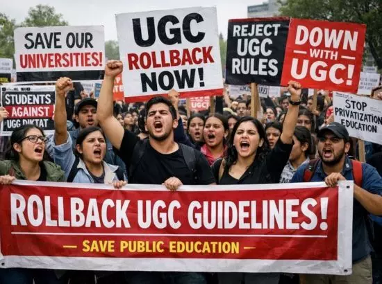 Uproar over UGC Rule 2026: ਦਿੱਲੀ ਚ ਜ਼ਬਰਦਸਤ ਪ੍ਰਦਰਸ਼ਨ, ਭਾਜਪਾ ਆਗੂਆਂ ਅਤੇ ਅਧਿਕਾਰੀਆਂ ਦੇ ਅਸਤੀਫ਼ੇ Uproar over UGC Rule 2026: ਦਿੱਲੀ ਚ ਜ਼ਬਰਦਸਤ ਪ੍ਰਦਰਸ਼ਨ, ਭਾਜਪਾ ਆਗੂਆਂ ਅਤੇ ਅਧਿਕਾਰੀਆਂ ਦੇ ਅਸਤੀਫ਼ੇ