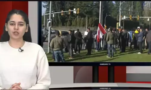 Surrey ਚ ਵੱਧ ਰਹੇ Extortion Cases ਖਿਲਾਫ ਹੋਏ ਇਕੱਠੇ ਪੰਜਾਬੀ, ਕੱਢੀ ਰੈਲੀ