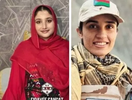 Pakistan ਚ ਤਬਾਹੀ ਮਚਾਉਣ ਵਾਲੀਆਂ ਦੋ ਬਲੋਚ ਮਹਿਲਾ ਆਤਮਘਾਤੀ ਹਮਲਾਵਰ: ਕੌਣ ਹੈ ਆਸਿਫਾ ਮੈਂਗਲ? Pakistan ਚ ਤਬਾਹੀ ਮਚਾਉਣ ਵਾਲੀਆਂ ਦੋ ਬਲੋਚ ਮਹਿਲਾ ਆਤਮਘਾਤੀ ਹਮਲਾਵਰ: ਕੌਣ ਹੈ ਆਸਿਫਾ ਮੈਂਗਲ?