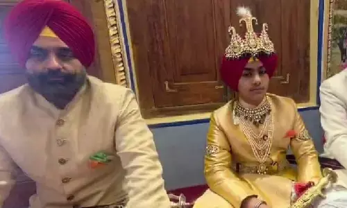 Nabha ਰਿਆਸਤ ਦੇ Kunwar Abhiude Pratap Singh ਦੀ ਹੋਈ ਦਸਤਾਰਬੰਦੀ, ਵੱਖ-ਵੱਖ ਸਿਆਸੀ ਤੇ ਧਾਰਮਿਕ ਆਗੂਆਂ ਨੇ ਕੀਤੀ ਸ਼ਿਰਕਤ