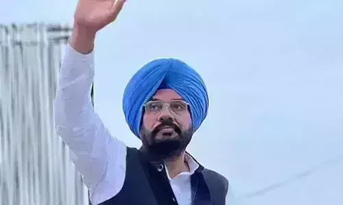 Hall Gate Amritsar  ਬਾਹਰ ‘ਆਪ’ ਦਾ ਕਿਸਾਨਾਂ ਦੇ ਹੱਕ ‘ਚ ਪ੍ਰਦਰਸ਼ਨ, ਭਾਰਤ–ਯੂਐਸ ਟਰੇਡ ਡੀਲ ਰੱਦ ਕਰਨ ਦੀ ਮੰਗ