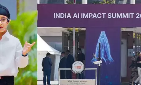 AI ਸੰਮੇਲਨ ਚ ਛਾਇਆ 8 ਸਾਲਾ ਸਿੱਖ ਬੱਚਾ ਰਣਵੀਰ ਸਿੰਘ ਸਚਦੇਵਾ, ਪ੍ਰਾਚੀਨ ਭਾਰਤੀ ਦਰਸ਼ਨਾਂ ਨੂੰ ਜੋੜ ਰਿਹਾ AI ਨਾਲ਼