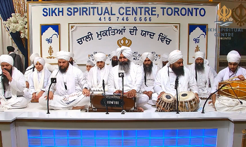 ਟੋਰਾਂਟੋ ਚ ਗੁਰੂ ਘਰ ਵਿਖੇ 40 ਮੁਕਤਿਆਂ ਦੀ ਅਮਰ ਸ਼ਹਾਦਤ ਨੂੰ ਸਮਰਪਿਤ ਸਮਾਗਮ ਦੀ ਸਮਾਪਤੀ ਤੇ ਸੰਗਤਾਂ ਨੇ ਭਰੀ ਹਾਜ਼ਰੀ