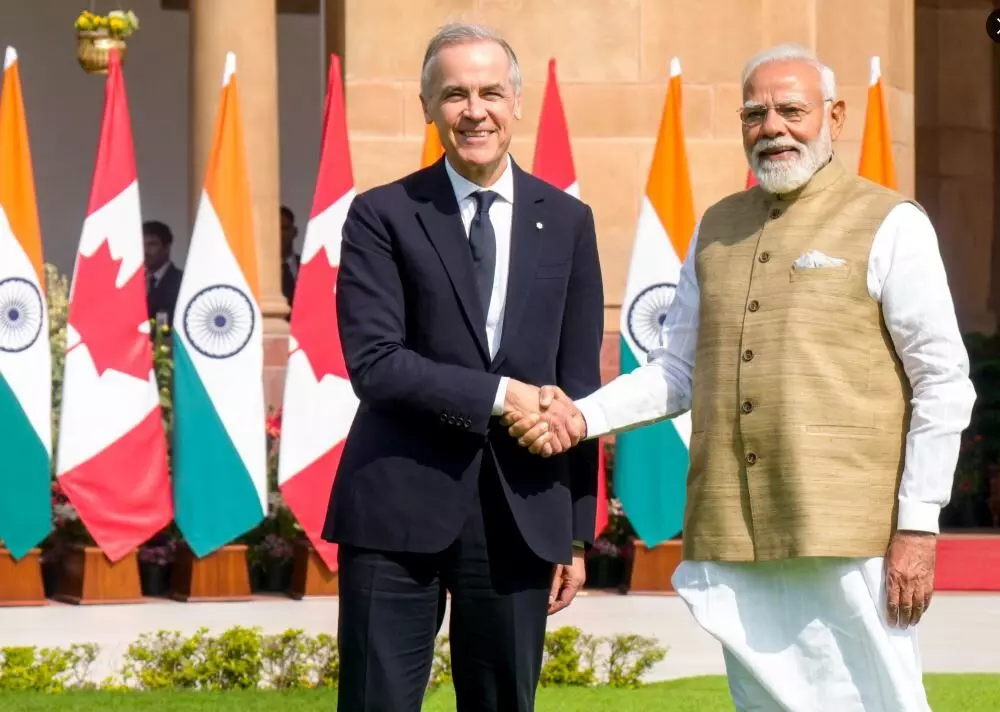 ਨਰਿੰਦਰ ਮੋਦੀ ਤੇ ਮਾਰਕ ਕਾਰਨੀ ਵਿਚਾਲ਼ੇ ਦੁਵੱਲੀ ਗੱਲਬਾਤ, ਵਿਆਪਕ ਆਰਥਿਕ ਭਾਈਵਾਲ਼ੀ ਬਾਰੇ ਸਮਝੌਤਾ ਕਰਾਂਗੇ: ਮੋਦੀ ਨਰਿੰਦਰ ਮੋਦੀ ਤੇ ਮਾਰਕ ਕਾਰਨੀ ਵਿਚਾਲ਼ੇ ਦੁਵੱਲੀ ਗੱਲਬਾਤ, ਵਿਆਪਕ ਆਰਥਿਕ ਭਾਈਵਾਲ਼ੀ ਬਾਰੇ ਸਮਝੌਤਾ ਕਰਾਂਗੇ: ਮੋਦੀ