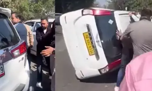 ਚੰਡੀਗੜ੍ਹ ਚ ਵਾਪਰਿਆ ਹਾਦਸਾ, ਮੇਅਰ ਸੌਰਭ ਜੋਸ਼ੀ ਨੇ ਤੁਰੰਤ ਕੀਤੀ ਮਦਦ