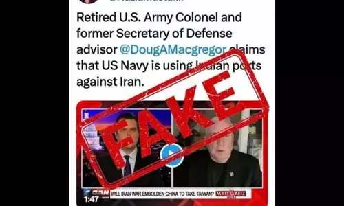 ਕੀ India ਧਰਤੀ ਤੋਂ Iranਤੇ ਦਾਗ਼ੀਆਂ ਜਾ ਰਹੀਆਂ ਹਨ ਮਿਜ਼ਾਈਲਾਂ? ਭਾਰਤ ਨੇ ਦਿੱਤਾ ਜਵਾਬ!