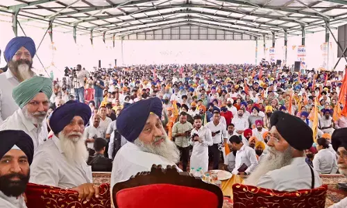 ਅੱਜ 9 ਮਾਰਚ ਨੂੰ ਅਕਾਲੀ ਦਲ ਵਲੋਂ ਕੀਤੀ ਰੈਲੀ ਦੀਆਂ ਤਸਵੀਰਾਂ