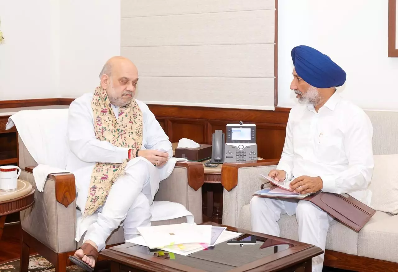 MP Satnam Singh Sandhu ਨੇ ਅਮਿਤ ਸ਼ਾਹ ਨਾਲ ਪੰਜਾਬ ਦੇ ਮੁੱਦਿਆਂ ਬਾਰੇ ਕੀਤੀ ਚਰਚਾ MP Satnam Singh Sandhu ਨੇ ਅਮਿਤ ਸ਼ਾਹ ਨਾਲ ਪੰਜਾਬ ਦੇ ਮੁੱਦਿਆਂ ਬਾਰੇ ਕੀਤੀ ਚਰਚਾ