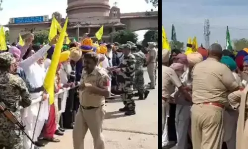 Punjab news : Wagah border ਤੇ ਗਰਮਾਇਆ ਮਾਹੌਲ: ਪ੍ਰਦਰਸ਼ਨ; BSF ਨਾਲ ਹੋਈਆਂ ਝੜਪਾਂ Punjab news : Wagah border ਤੇ ਗਰਮਾਇਆ ਮਾਹੌਲ: ਪ੍ਰਦਰਸ਼ਨ; BSF ਨਾਲ ਹੋਈਆਂ ਝੜਪਾਂ