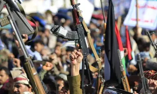 Iran-US war ਚ ਹੂਤੀ ਬਾਗ਼ੀਆਂ ਦੀ ਐਂਟਰੀ: ਇਕ ਹੋਰ ਸਮੁੰਦਰੀ ਰਸਤਾ ਬੰਦ ਹੋਣ ਦਾ ਖ਼ਤਰਾ Iran-US war ਚ ਹੂਤੀ ਬਾਗ਼ੀਆਂ ਦੀ ਐਂਟਰੀ: ਇਕ ਹੋਰ ਸਮੁੰਦਰੀ ਰਸਤਾ ਬੰਦ ਹੋਣ ਦਾ ਖ਼ਤਰਾ