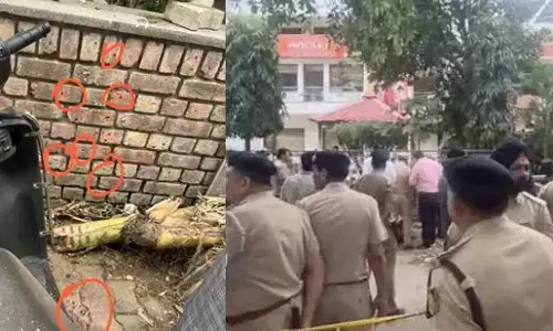 ਚੰਡੀਗੜ੍ਹ ਚ ਭਾਜਪਾ ਦਫ਼ਤਰ ਦੇ ਬਾਹਰ ਜ਼ੋਰਦਾਰ ਧਮਾਕਾ