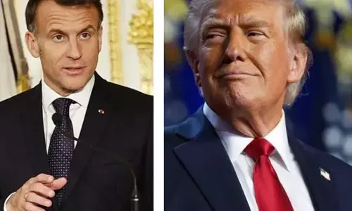 Trump ਨੇ ਉਡਾਇਆ ਫਰਾਂਸੀਸੀ President Macron ਦਾ ਮਜ਼ਾਕ