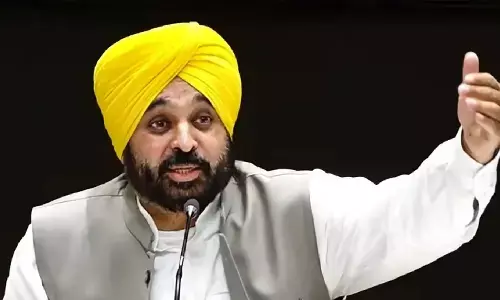 Bhagwant Mann ਨੇ ਭਾਜਪਾ ਦਫ਼ਤਰ ਤੇ ਹਮਲੇ ਲਈ ਗ੍ਰਹਿ ਮੰਤਰੀ ਨੂੰ ਜ਼ਿੰਮੇਵਾਰ ਠਹਿਰਾਇਆ