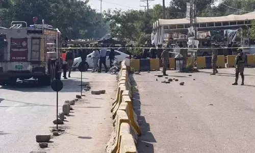 Khyber Pakhtunkhwa ਪੁਲਿਸ ਥਾਣੇ ਤੇ ਆਤਮਘਾਤੀ ਹਮਲੇ ਵਿੱਚ 5 ਲੋਕ ਮਾਰੇ ਗਏ