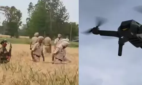 GURDASPUR ਇਲਾਕੇ ਚ PAKISTAN ਤੋਂ ਆਇਆ DRONE