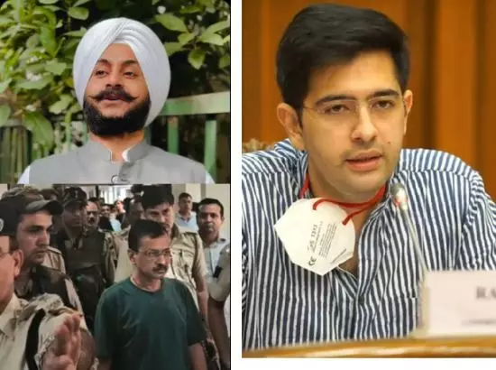 ਔਖੇ ਸਮੇਂ ਡਰਪੋਕ ਸਾਬਤ ਹੋਏ Raghav Chadha, ਜੇਲ੍ਹ ਦੇ ਡਰੋਂ ਭਾਜਪਾ ਦੀ ਸ਼ਰਨ ਲਈ : Jarnail Singh ਔਖੇ ਸਮੇਂ ਡਰਪੋਕ ਸਾਬਤ ਹੋਏ Raghav Chadha, ਜੇਲ੍ਹ ਦੇ ਡਰੋਂ ਭਾਜਪਾ ਦੀ ਸ਼ਰਨ ਲਈ : Jarnail Singh