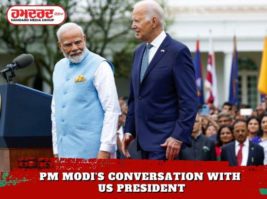 ਜੀ-20 ਸੰਮੇਲਨ : PM Modi ਦੀ ਅਮਰੀਕੀ ਰਾਸ਼ਟਰਪਤੀ ਨਾਲ ਗੱਲਬਾਤ