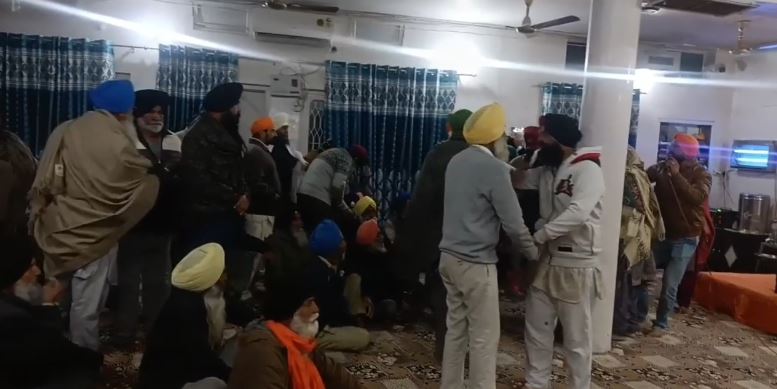 clashed inside Gurdwara