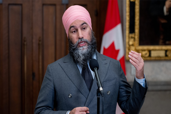 no alliance with liberal party after election : jagmeet-singh