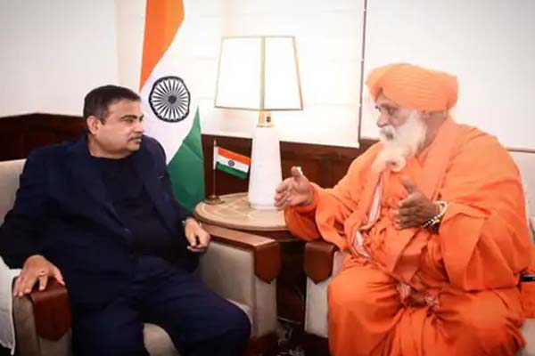 Balbir Singh Seechewal Meet Gadkari