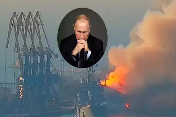 Ukraine shot down a Russian warship