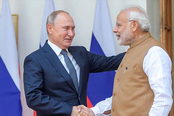 Putin invited Prime Minister Modi to come to Russia