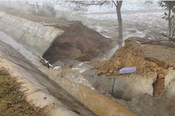 Canal Breaking In Kapurthala