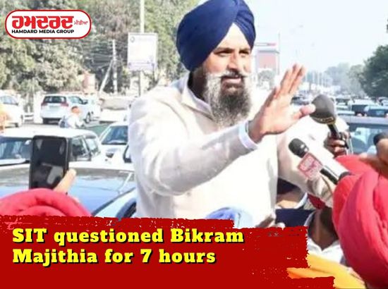 SIT questioned Bikram Majithia for 7 hours
