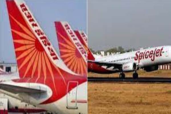 Air India and Spice Jet fined Rs 30 lakh each