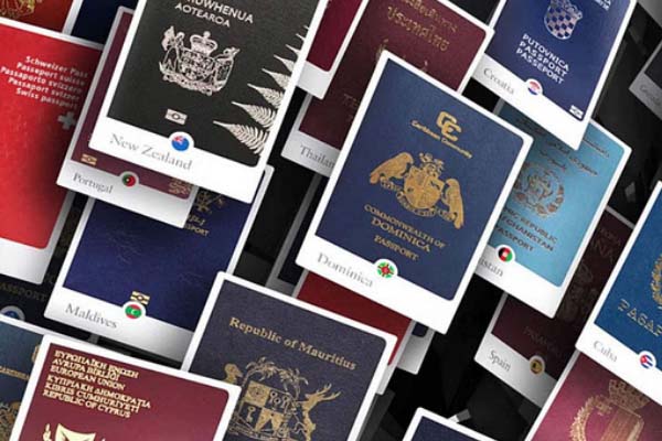 Six countries at number one in the world's most powerful passport