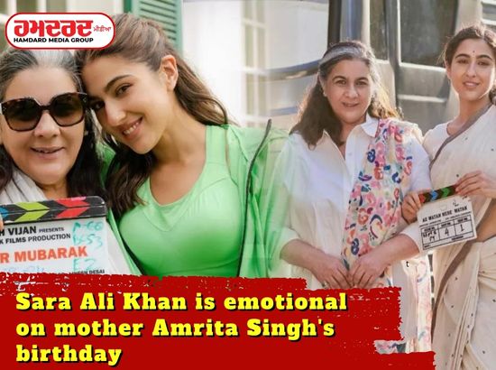 Sara Ali Khan is emotional on mother Amrita Singh's birthday