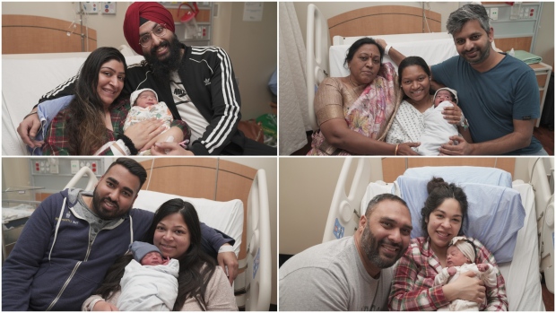 5 babies born on February 29 in Toronto area hospitals
