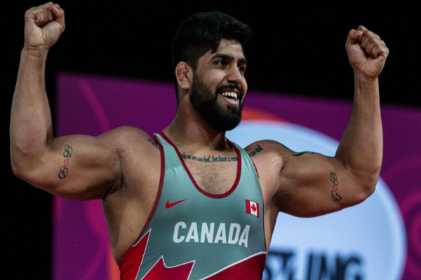 Amarveer Dhesi will represent Canada in the Paris Olympics