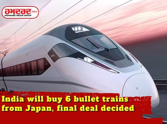 India will buy 6 bullet trains from Japan