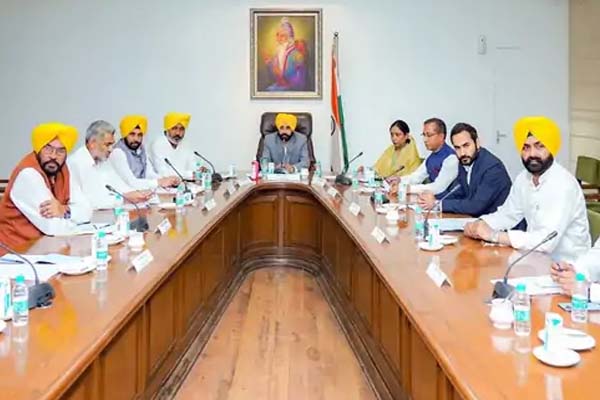 Punjab cabinet meeting today